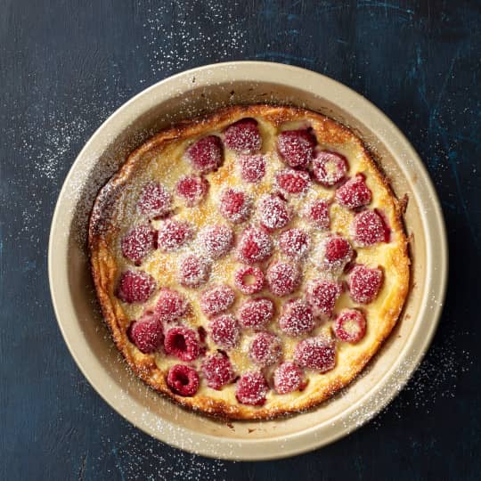 Raspberry Clafouti Recipe for Kids America's Test Kitchen Kids